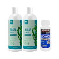 shampoo Algas sin sal – Vena 500g 2 Unid|Minoxidil Líquido 60ml Kirkland